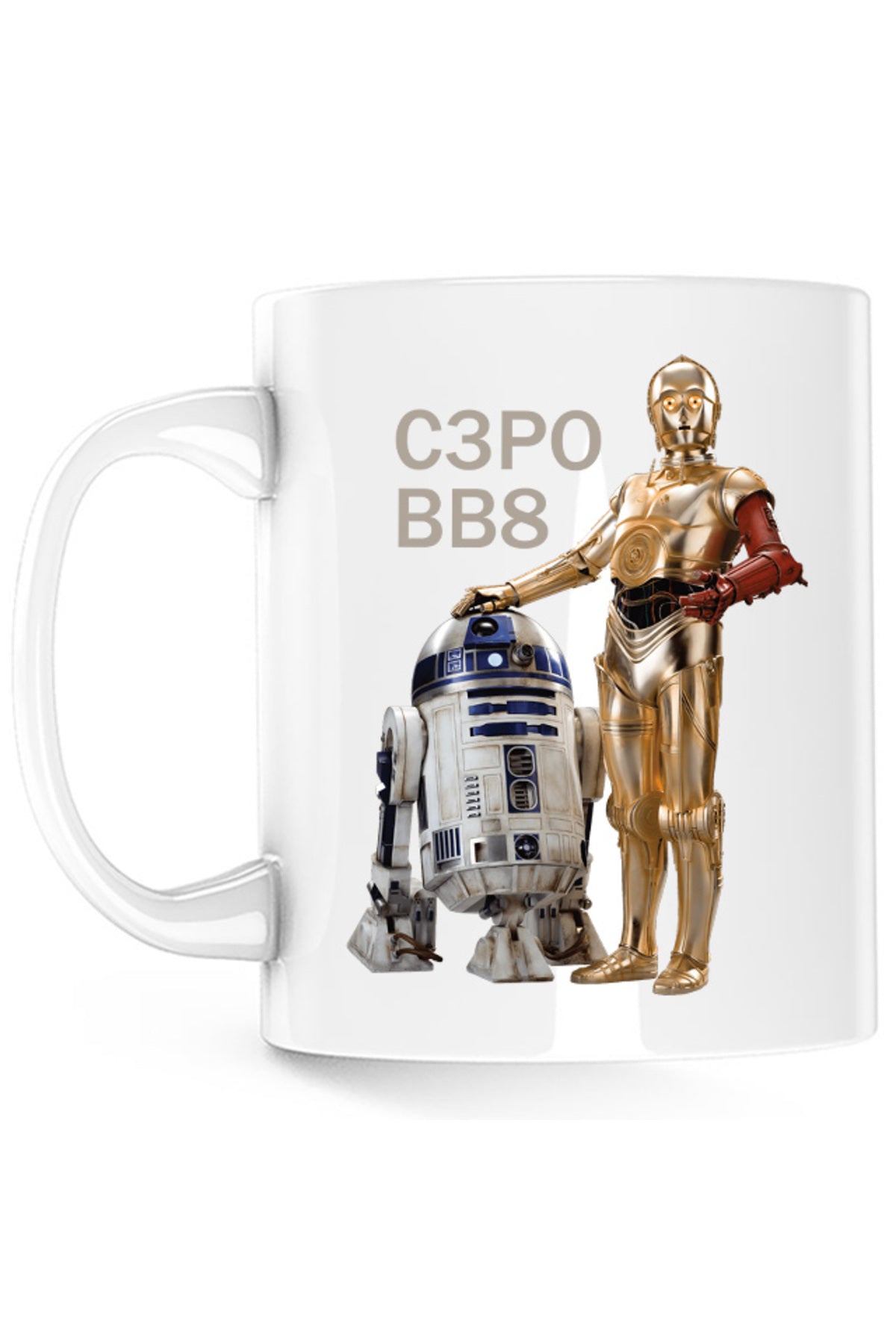 Cana Star Wars Robots BB8 S3PO Droid, alba, 330 ml