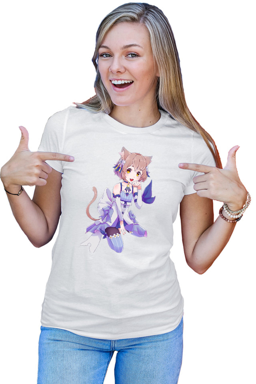Tricou dama Re Zero Felix Supportive Spy Otaku Cosplay Nya