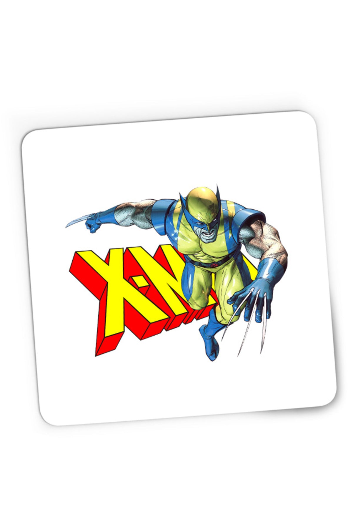 Mousepad Gaming Wolverine X-Men Logo Superpower Hero, 21x19 cm