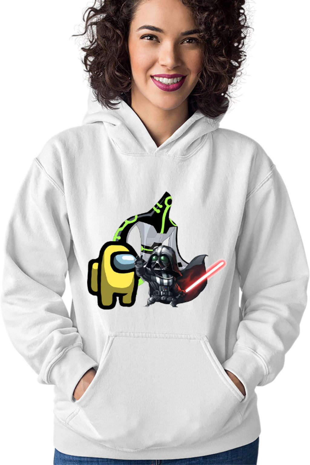 Hanorac dama Ben 10 Among Us Crew Member Darth Vader Immortality Chibi
