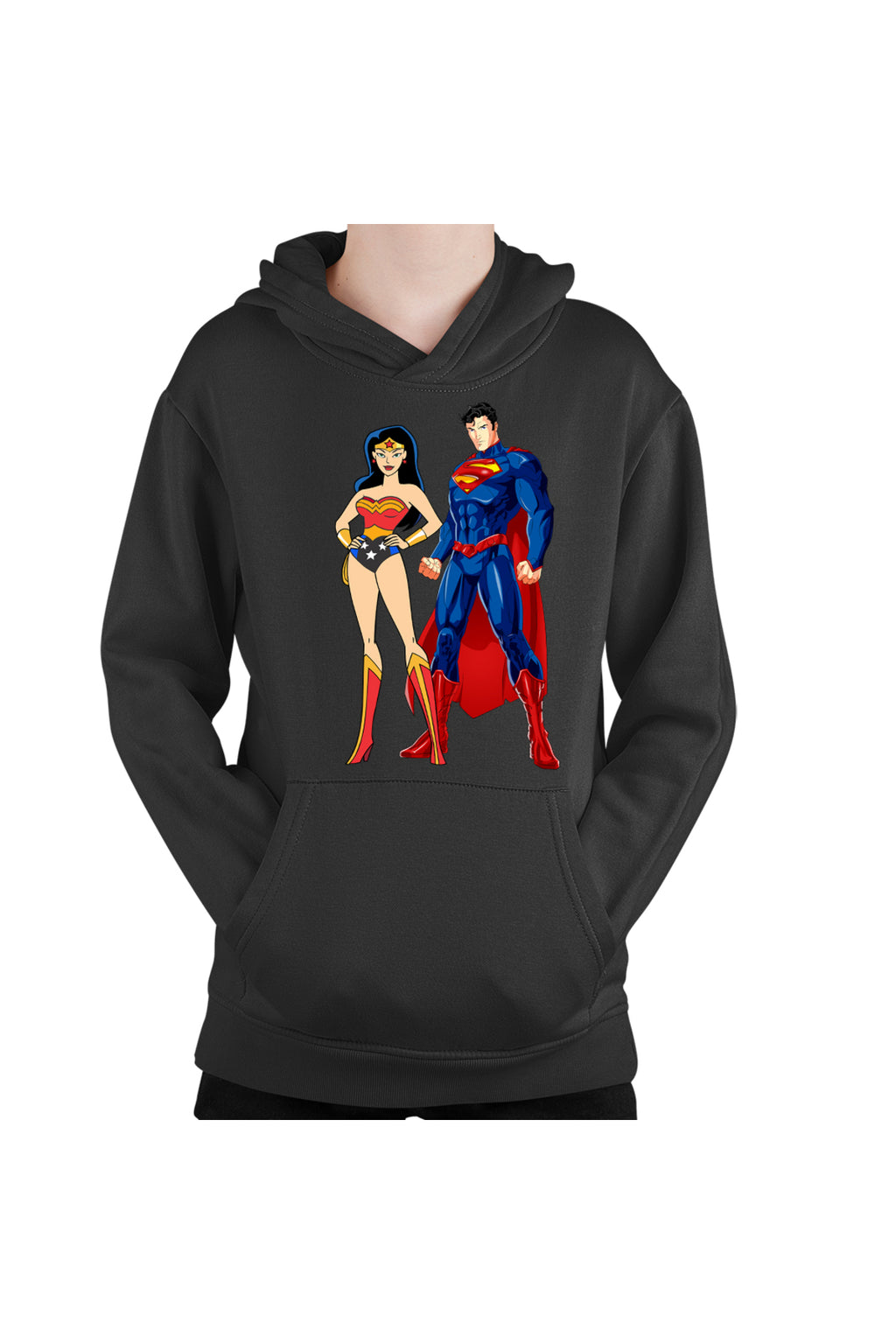 Hanorac copii Superman Wonder Woman Superwoman Girl Power
