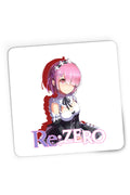 Mousepad Gaming Re Zero RAM Maiden Strongest Sister Demon Otaku Japan, 21x19 cm