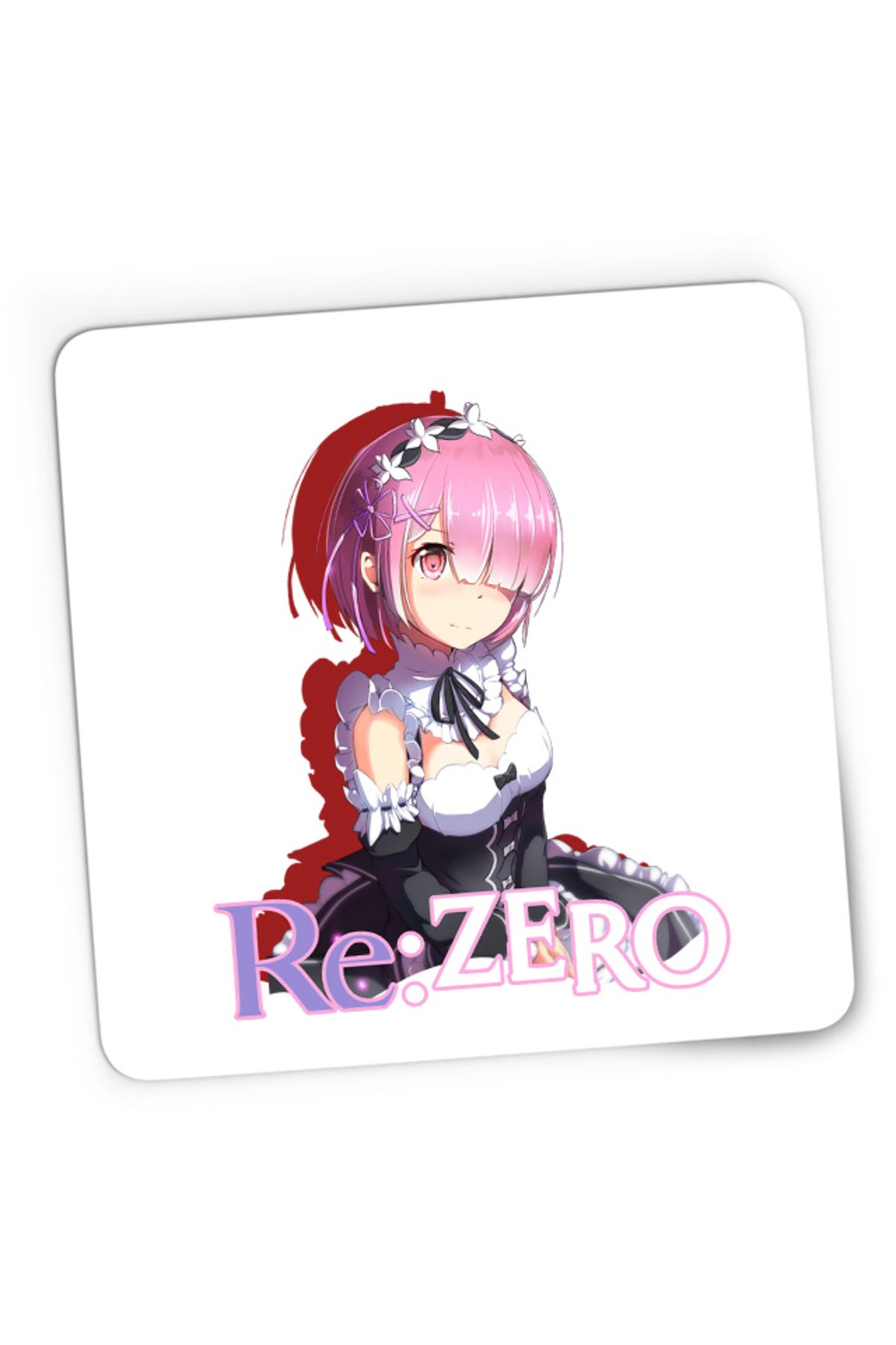Mousepad Gaming Re Zero RAM Maiden Strongest Sister Demon Otaku Japan, 21x19 cm