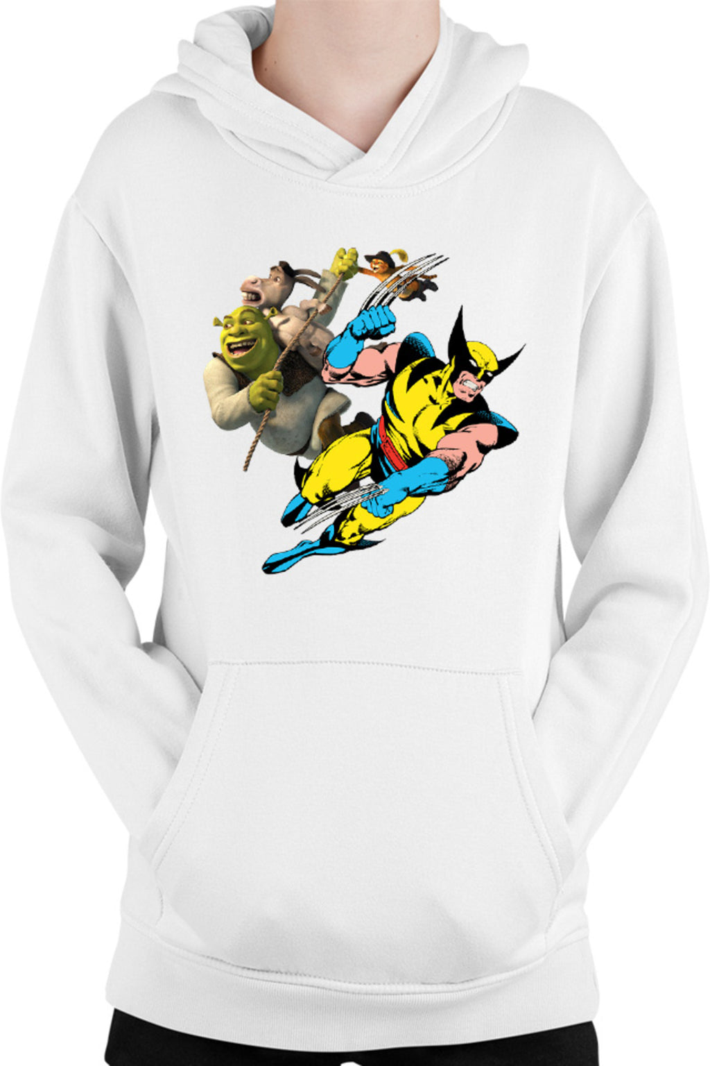 Hanorac copii Wolverine Shrek Rope Marvel DC