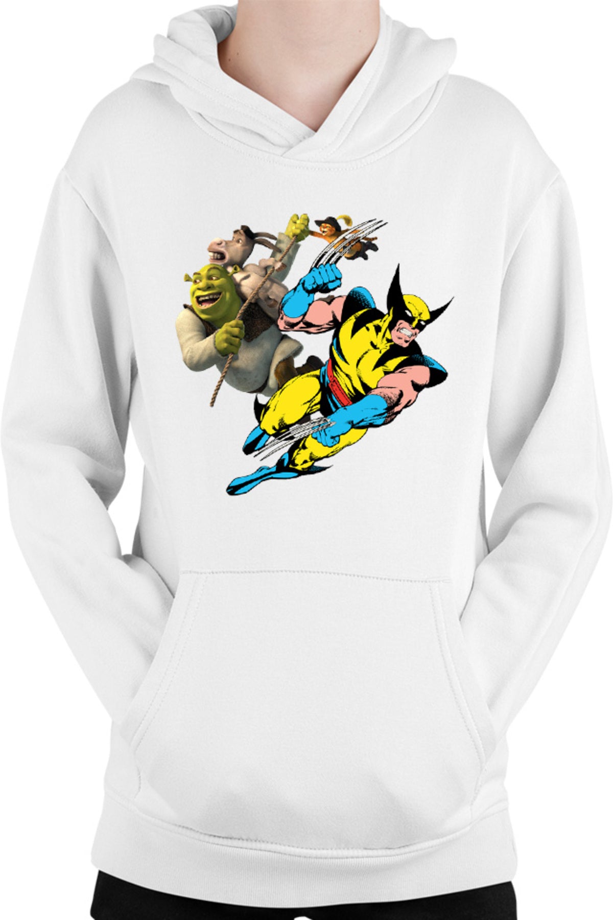 Hanorac copii Wolverine Shrek Rope Marvel DC