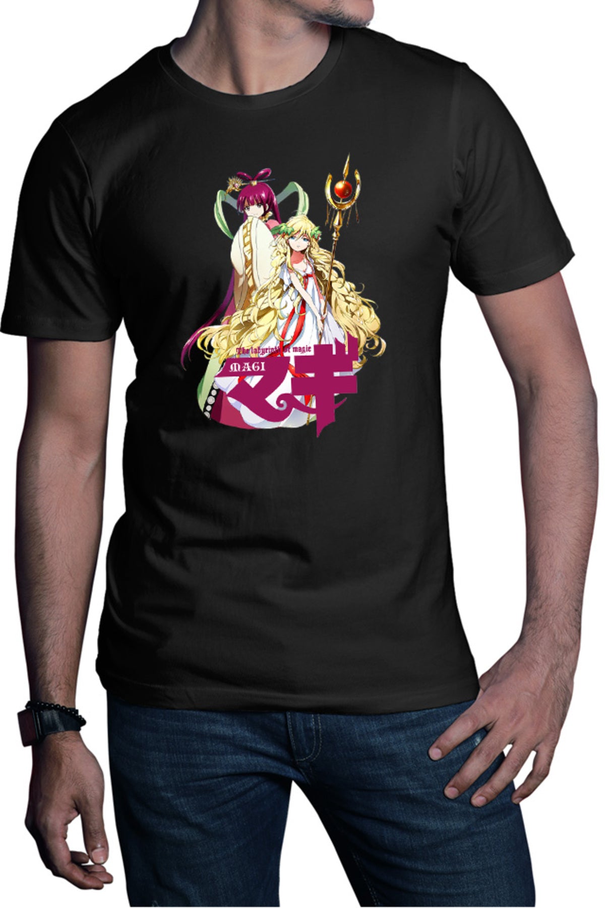 Tricou barbati Magi The Labyrinth of Magic Scheherezade Kougyoku Queens