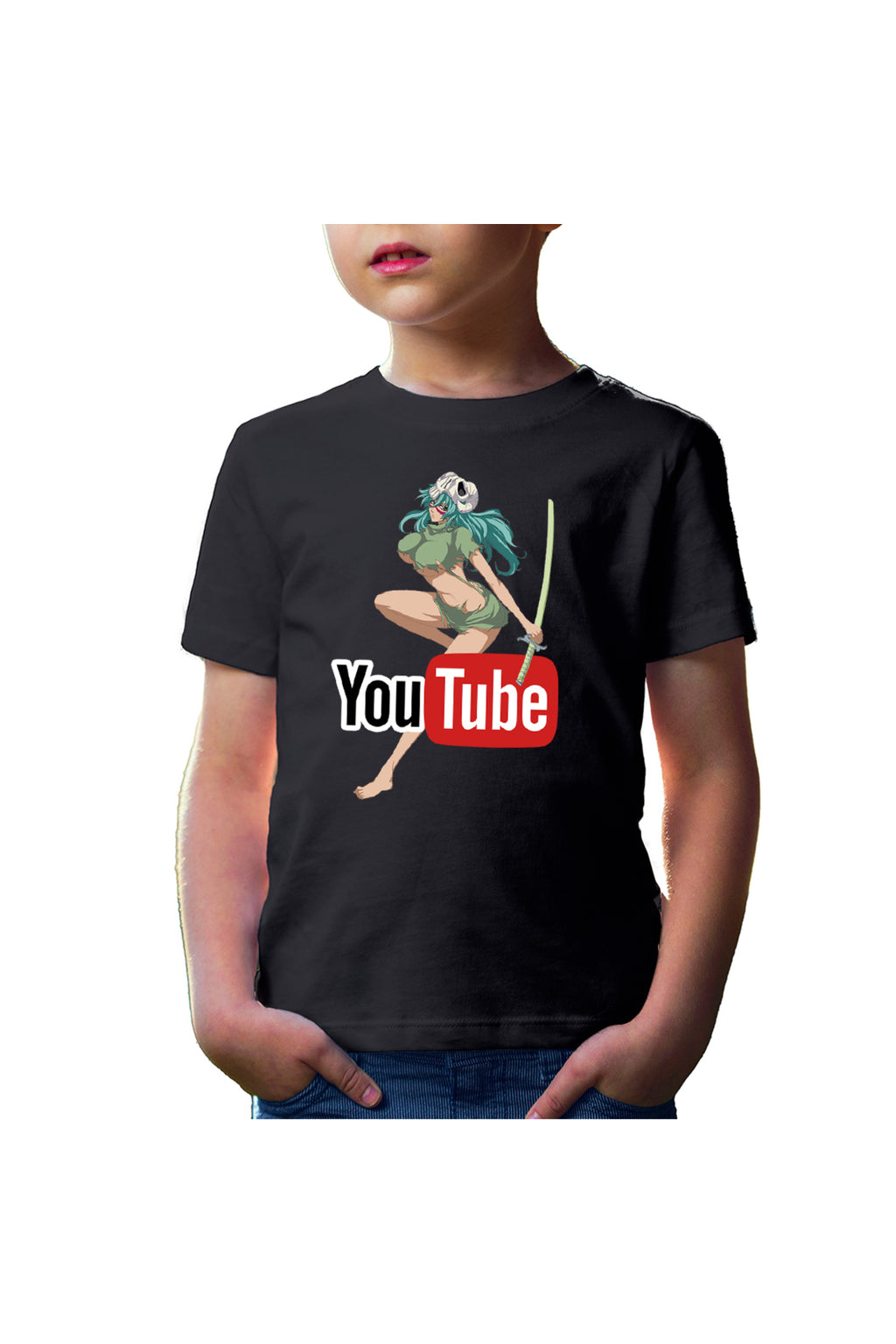 Tricou copii Bleach Nel tu Rukia Youtube Creator Fan Art