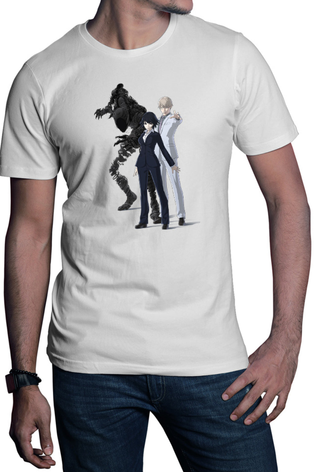 Tricou barbati Ajin Yuu Izumi Couple Monster Love Story