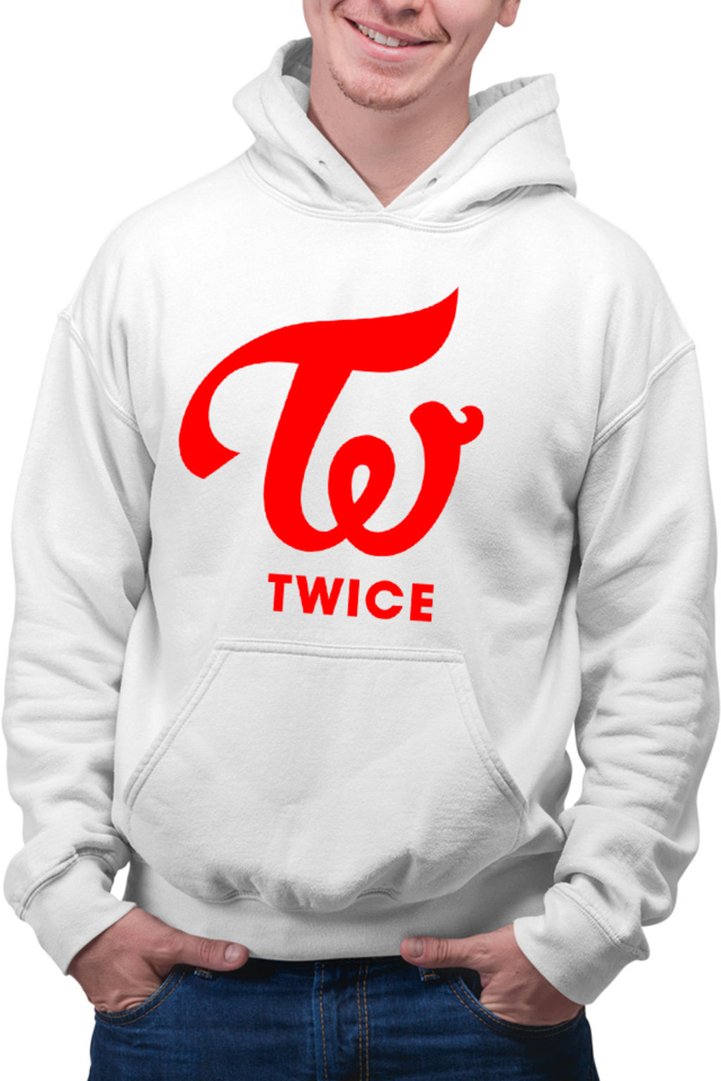 Hanorac barbati Twice Logo Beautiful Professional Korean TT