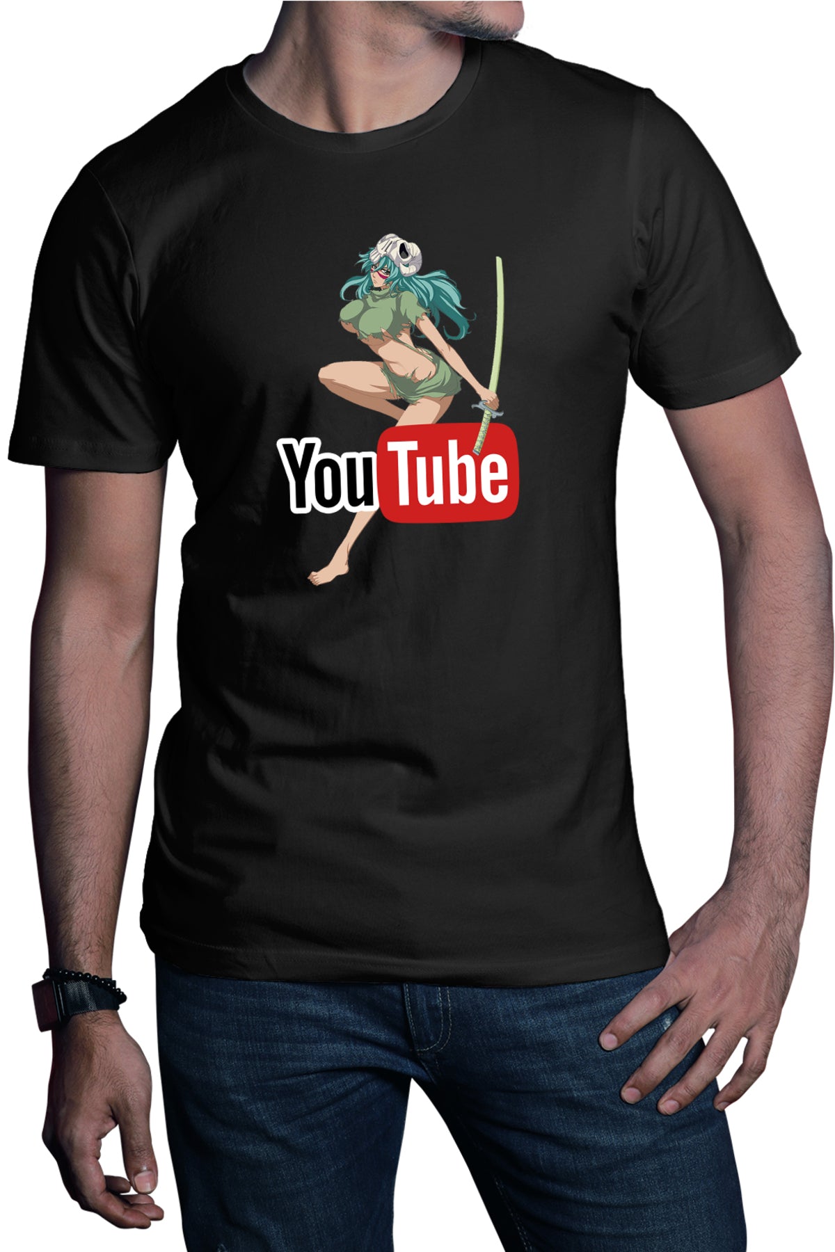 Tricou barbati Bleach Nel tu Rukia Youtube Creator Fan Art