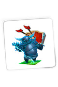 Mousepad Gaming Clash of Clans Thunder Hero Mobile Strategy, 21x19 cm