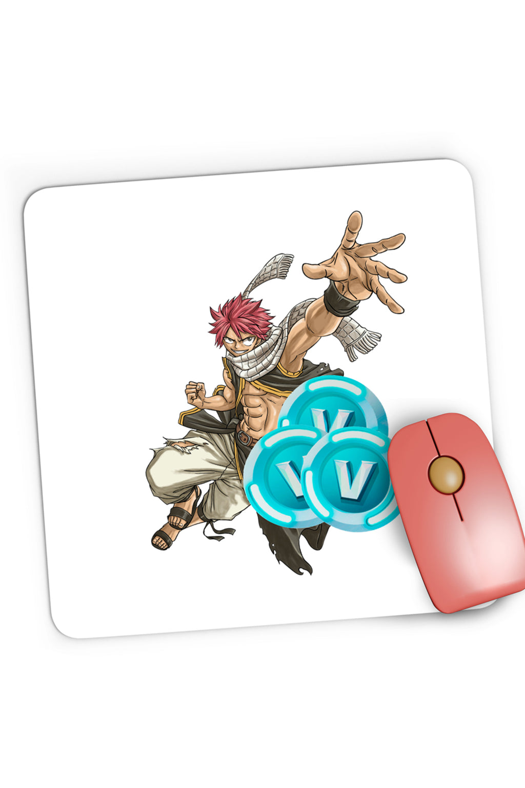 Mousepad Gaming Fairy Tail Fortnite Animekage Natsu Dragneel, 21x19 cm