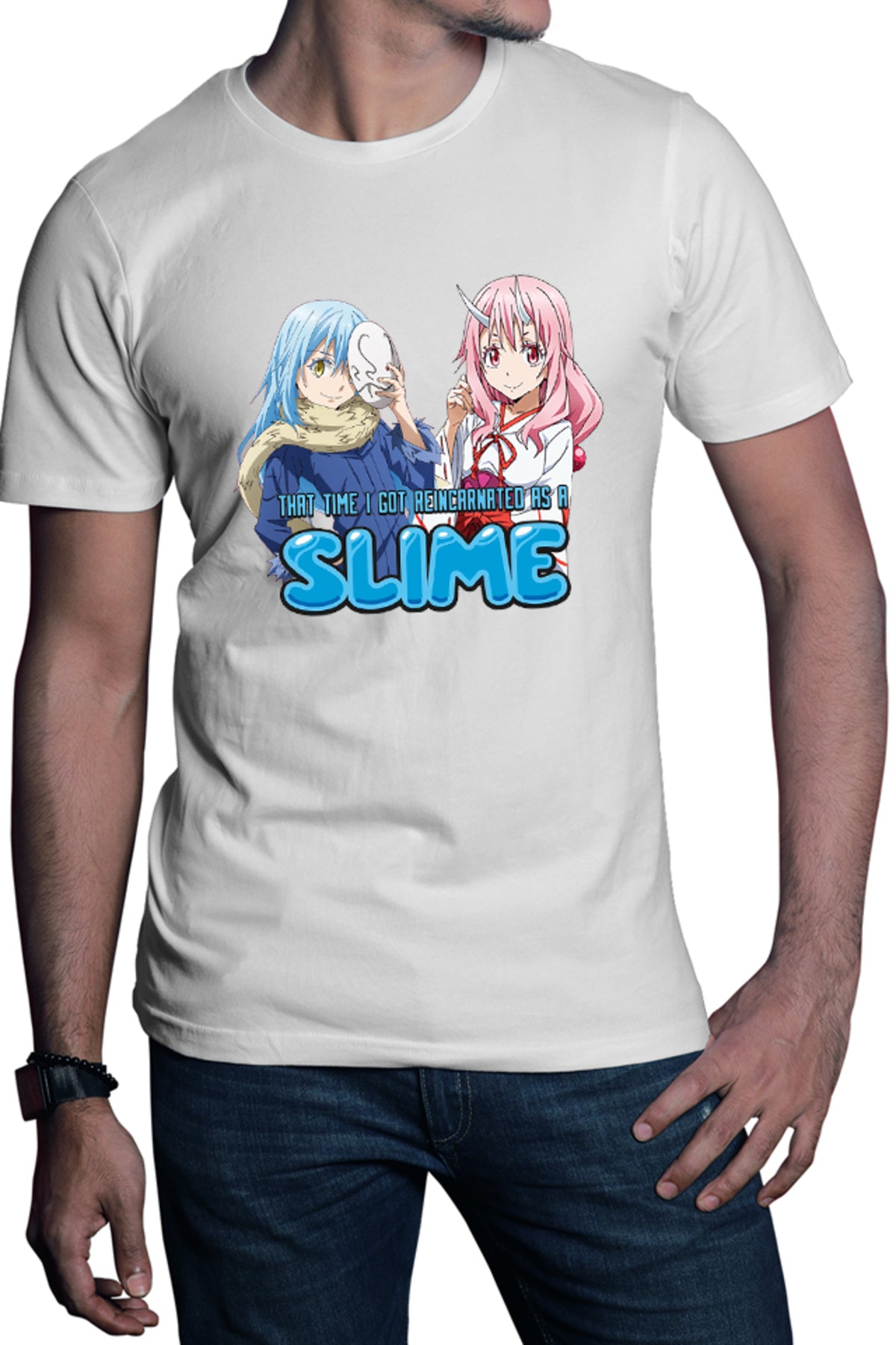 Tricou barbati TenSura Slime Isekai Shuna Shrine Japan Traditional Yukata