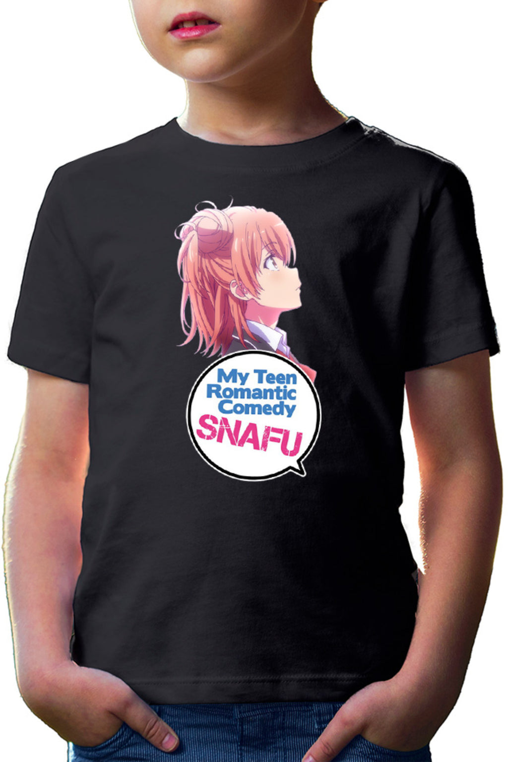 Tricou copii OreGairu Yui Yuigahama Angel Weeb