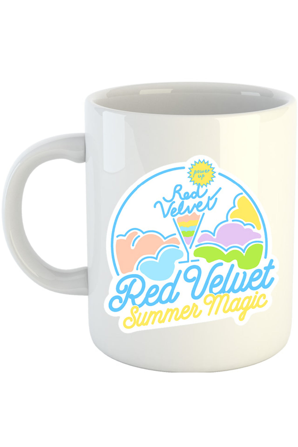 Cana Red Velvet K-Pop Logo Summer Magic Vibe Colorful, alba, 330 ml