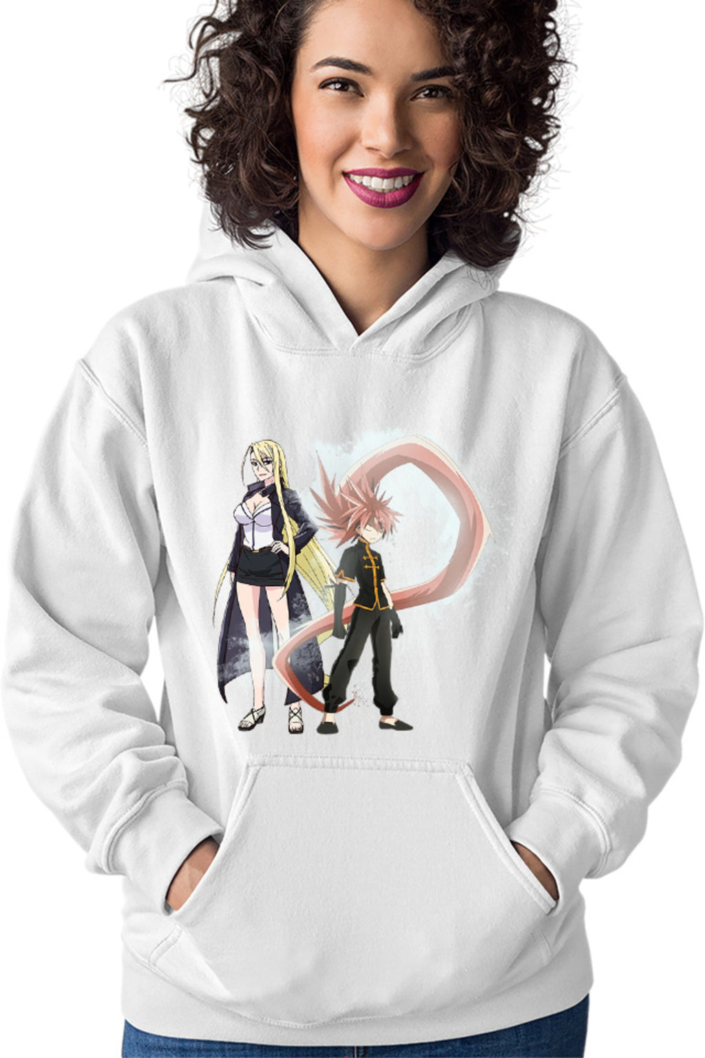 Hanorac dama UQ Holder Touta McDowell Super Power Cosplay Otaku