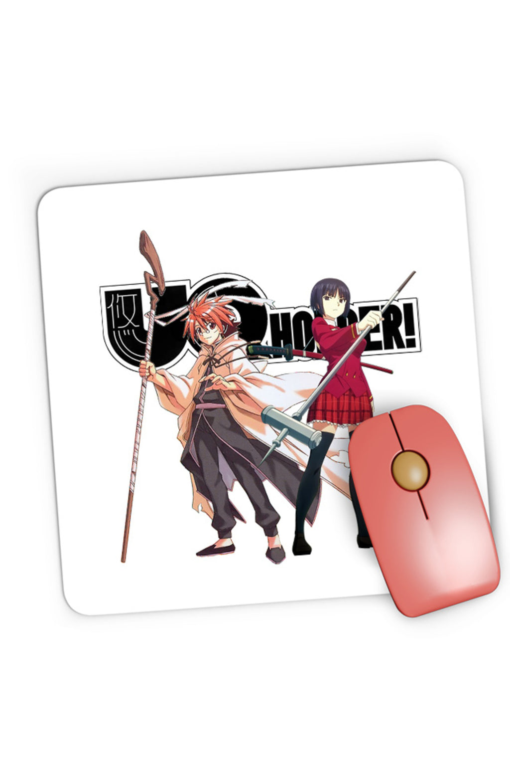 Mousepad Gaming UQ Holder Negi Orte Ken Akamatsu Anime, 21x19 cm
