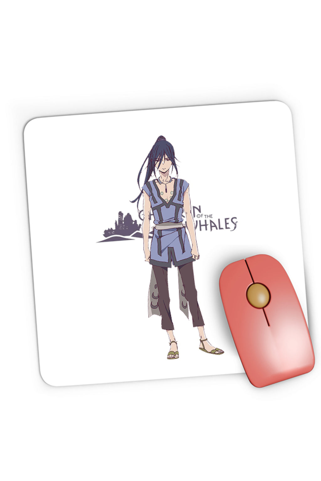 Mousepad Gaming Children of the Whales Ouni Marked Long Hair, 21x19 cm