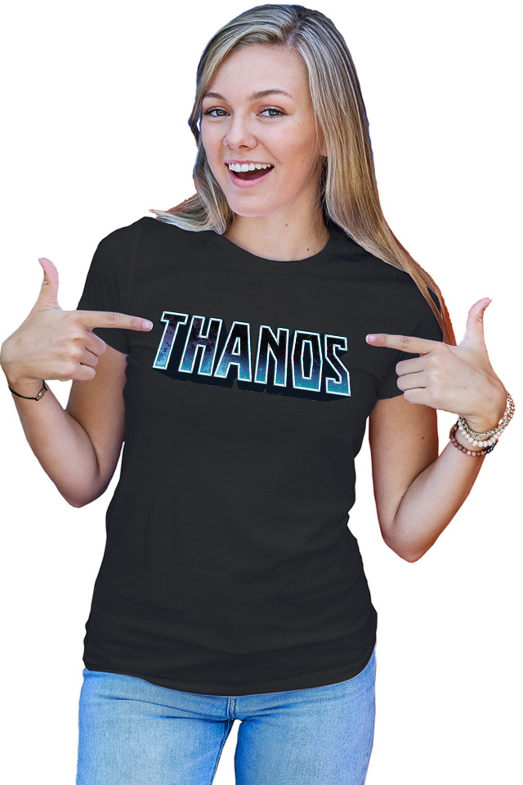 Tricou dama Thanos Comic Books Supervillian Jim Starlin
