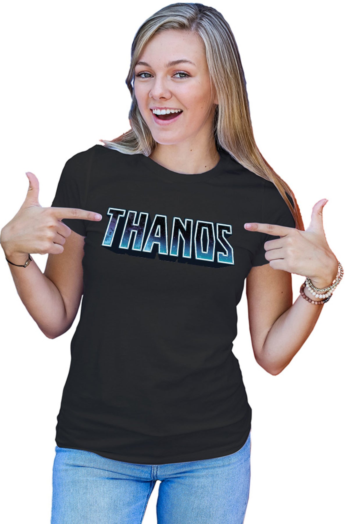 Tricou dama Thanos Comic Books Supervillian Jim Starlin