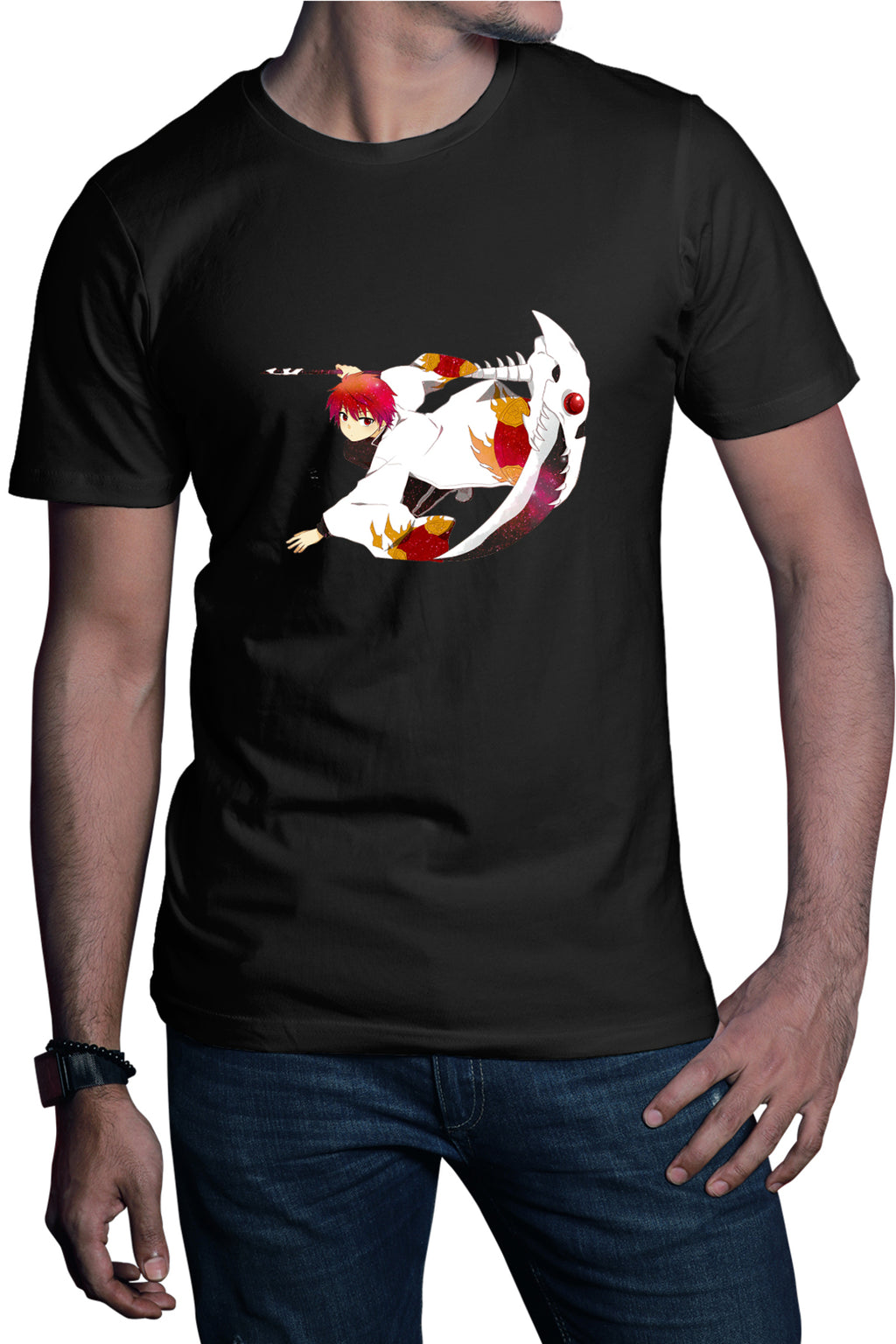 Tricou barbati Rin-ne Rinne Rokudo Shonen Anime Manga
