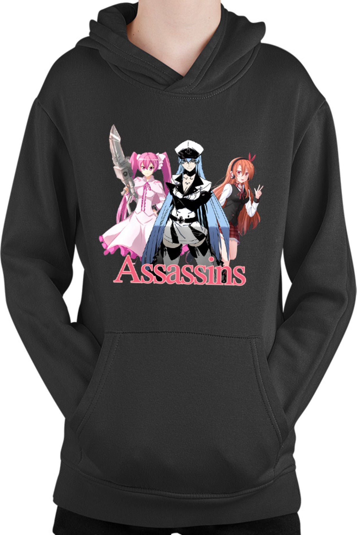 Hanorac copii Akame ga Kill Mine Esdeath Celsea Spadasin Assasin Anime