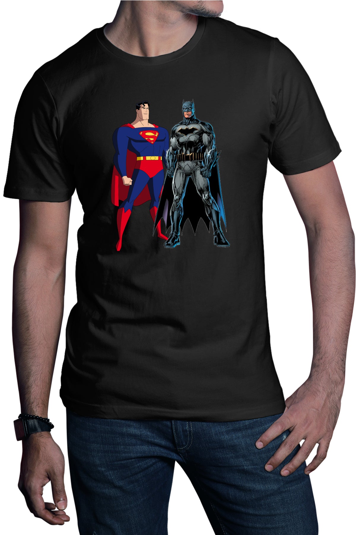Tricou barbati Superman Batman Desen All Stars Marvel