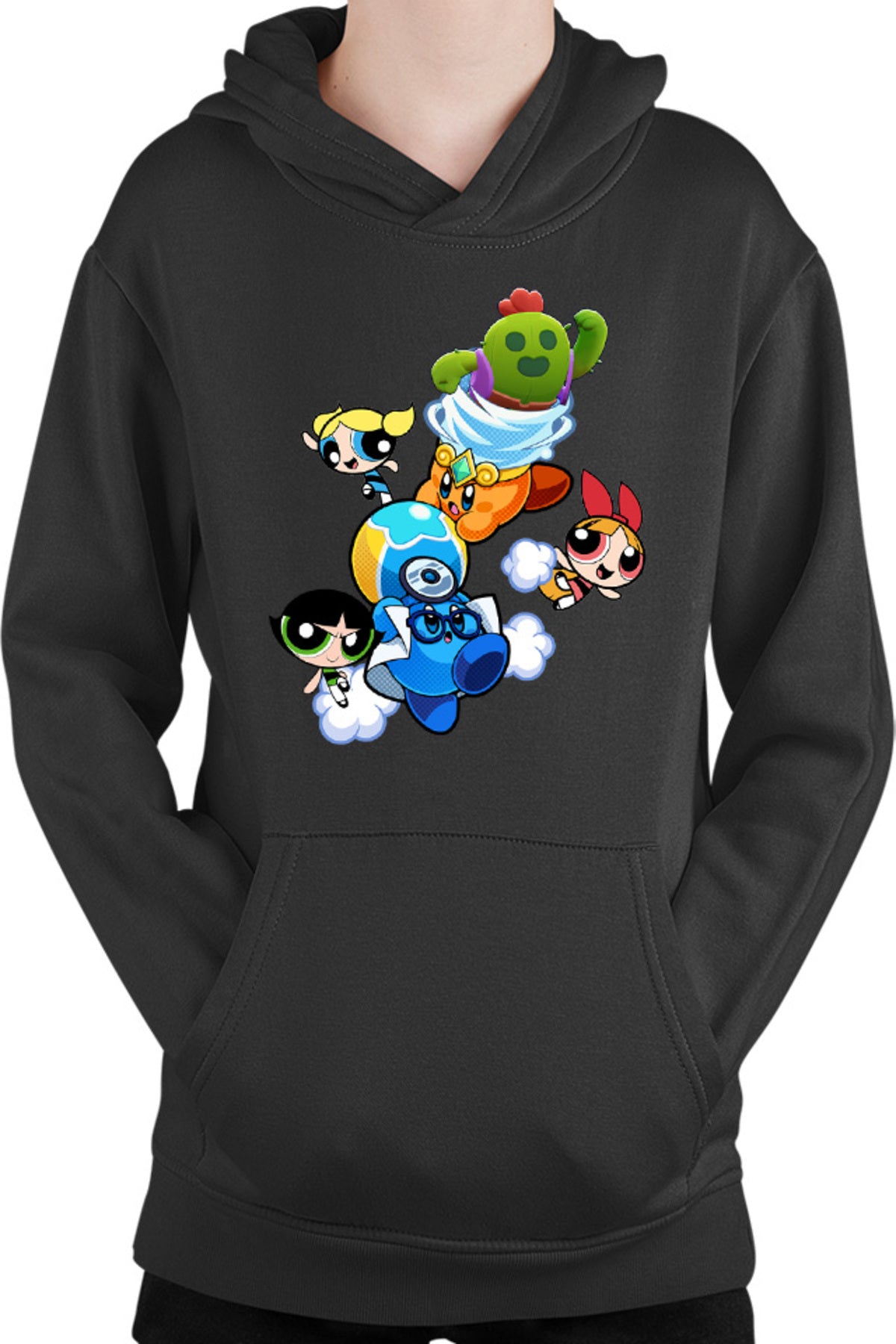 Hanorac copii Brawl Stars Happy Tank Powerpuff Girls Pokemon Weather