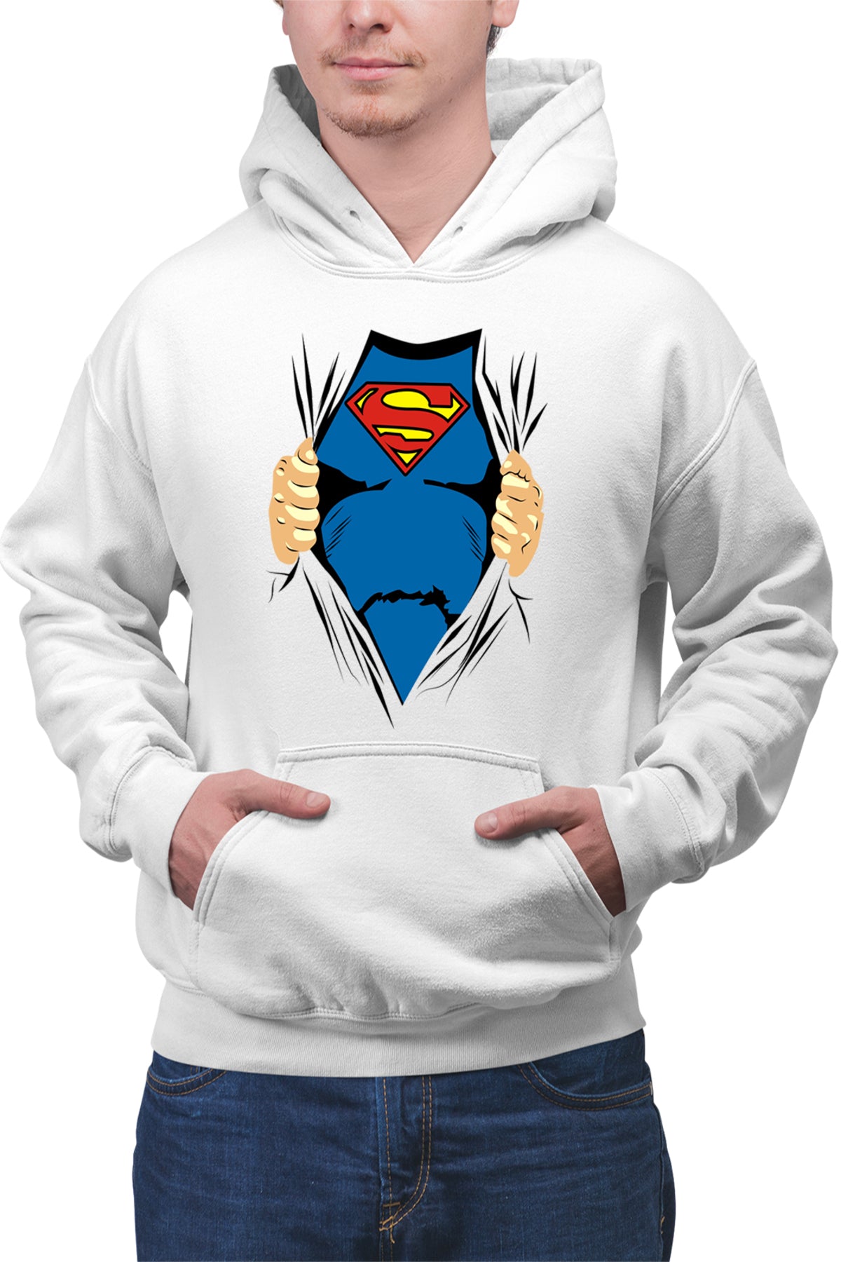 Hanorac barbati Superman Clark Kent Pop Hero Men of Steel