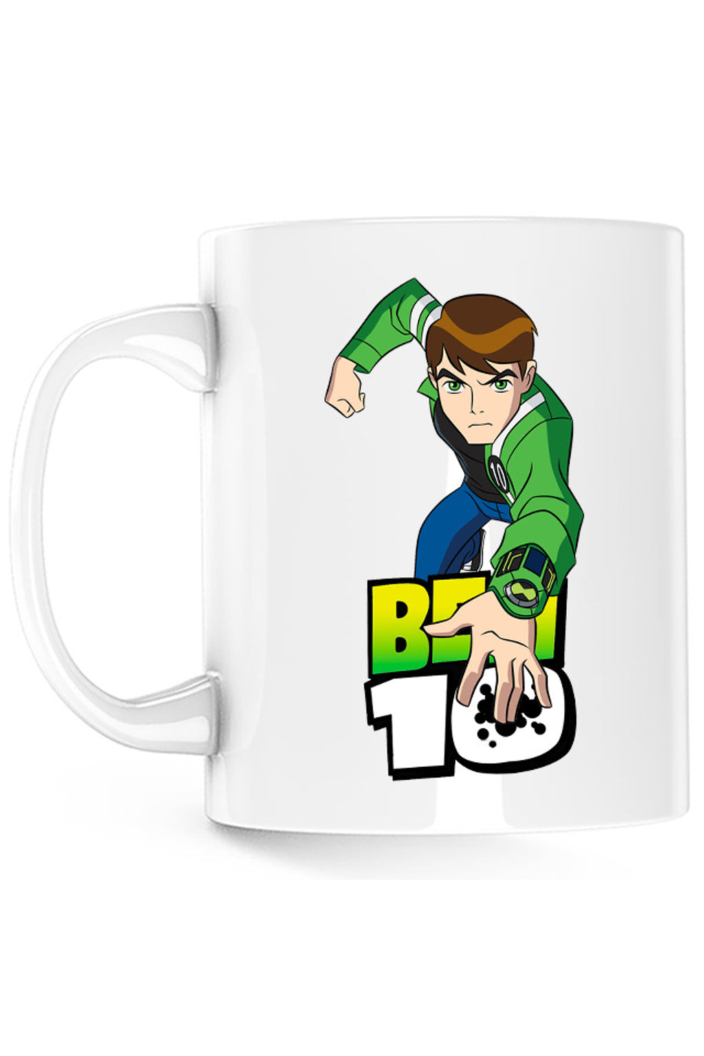 Cana Ben 10 Logo Comedy Action Sci-fi Monsters Fight, alba, 330 ml