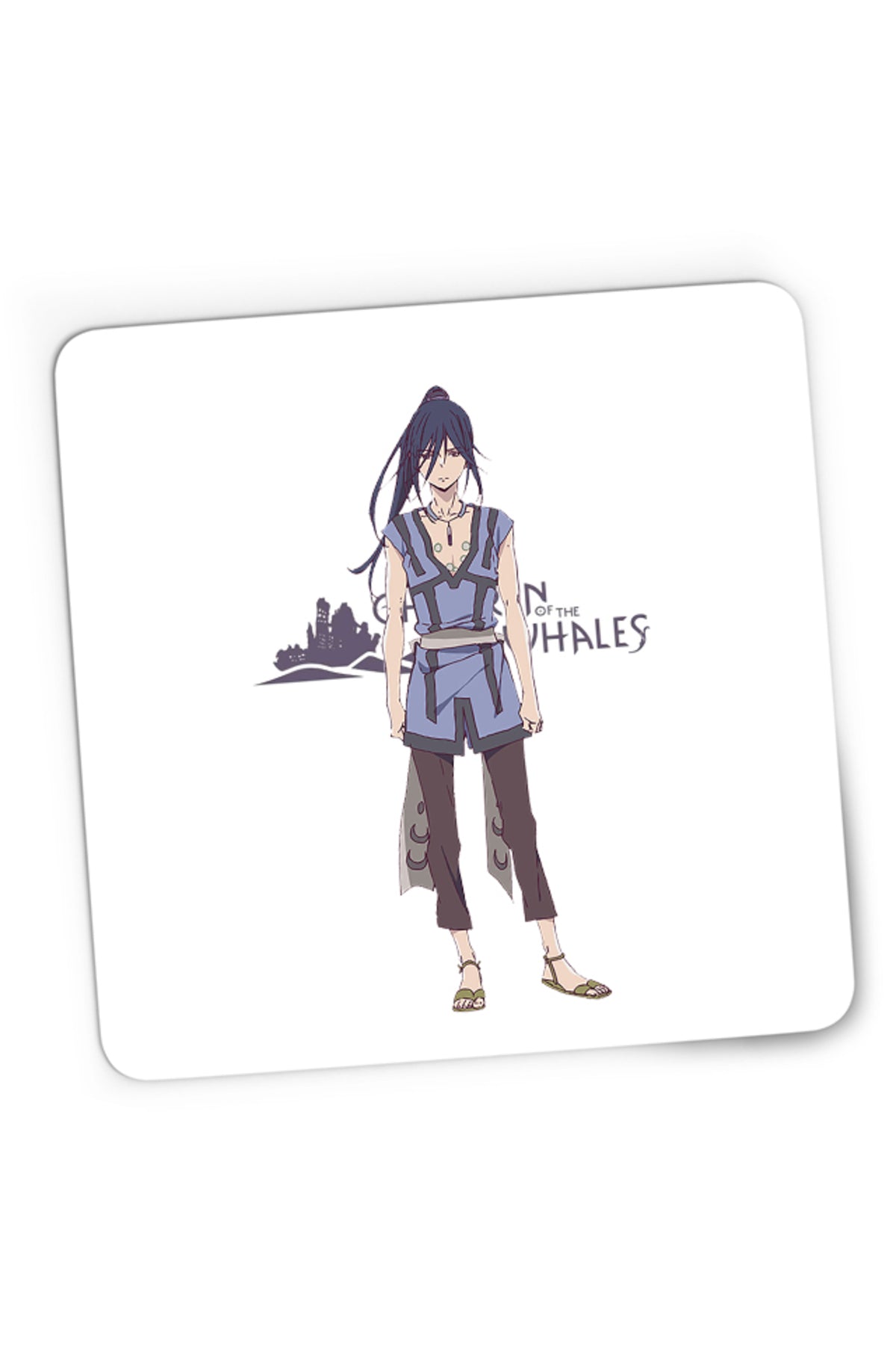 Mousepad Gaming Children of the Whales Ouni Marked Long Hair, 21x19 cm