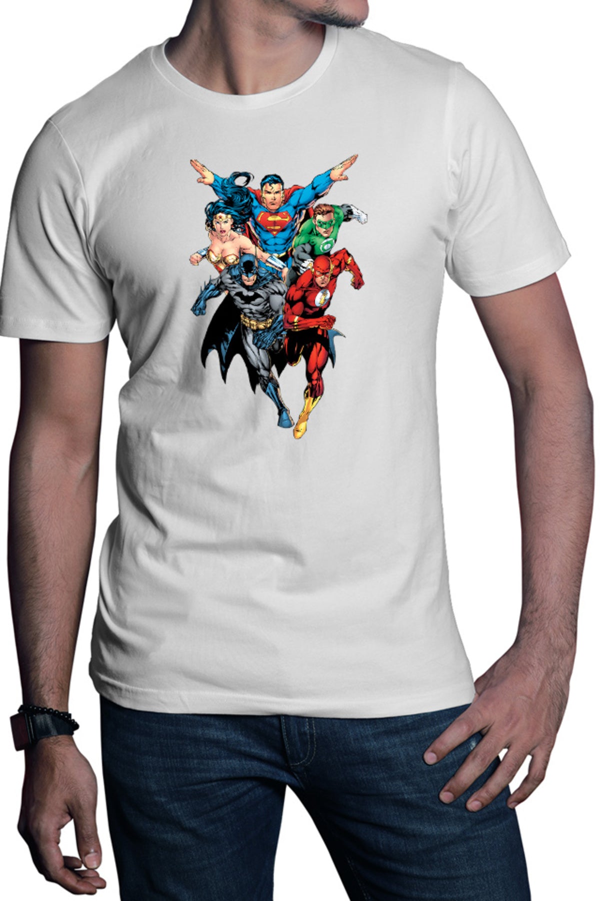 Tricou barbati Wonder Woman Avangers Justice League Batman Ironman Flash