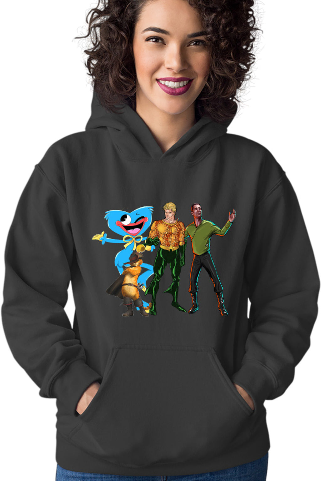 Hanorac dama Aquaman Huggy Wuggy Puss in the Boots Shrek Star Trek Crew
