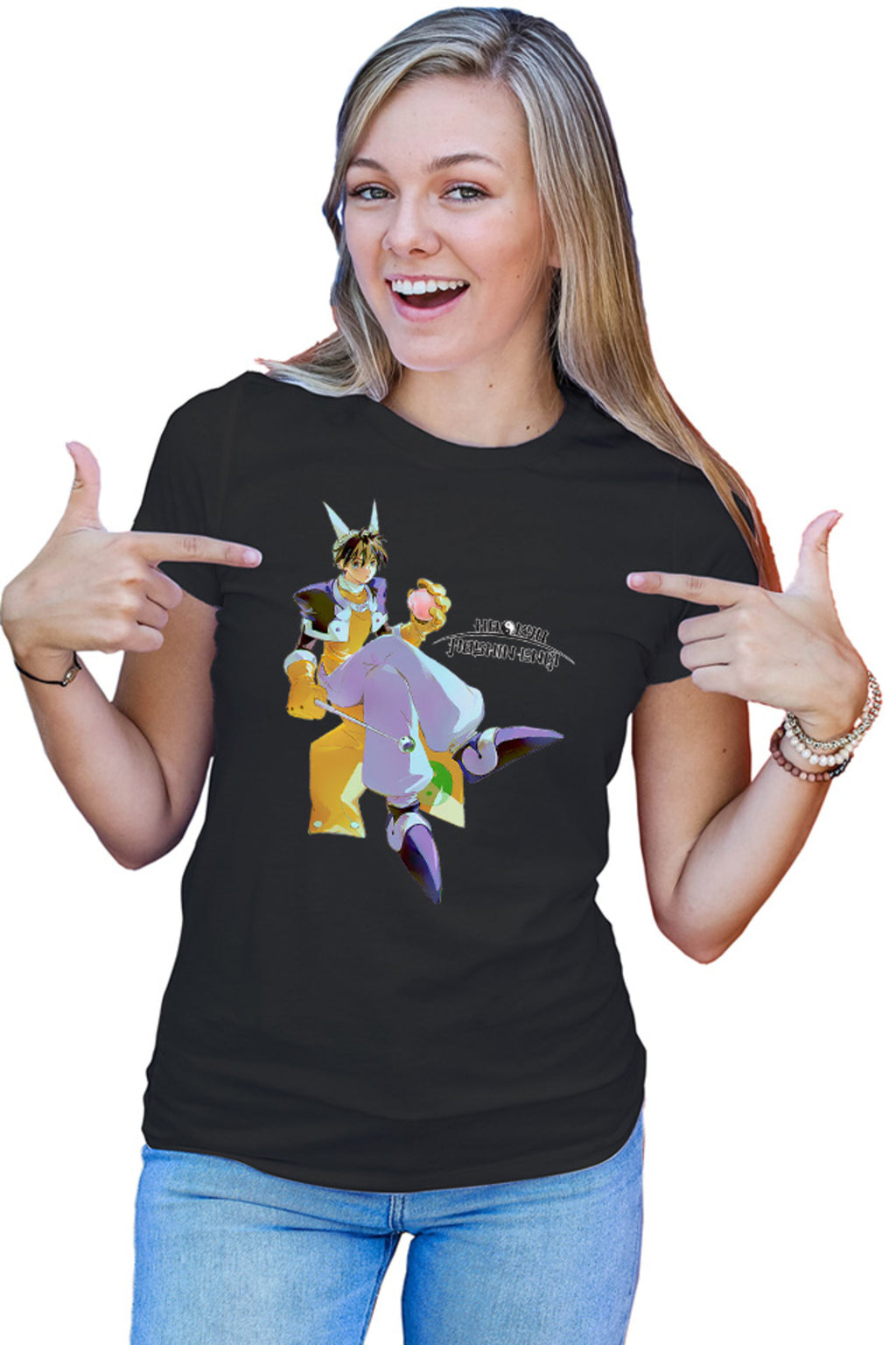 Tricou dama Hoshin Engi Taikoubou YinYang Fantasy Ryu Fujisaki Shaman