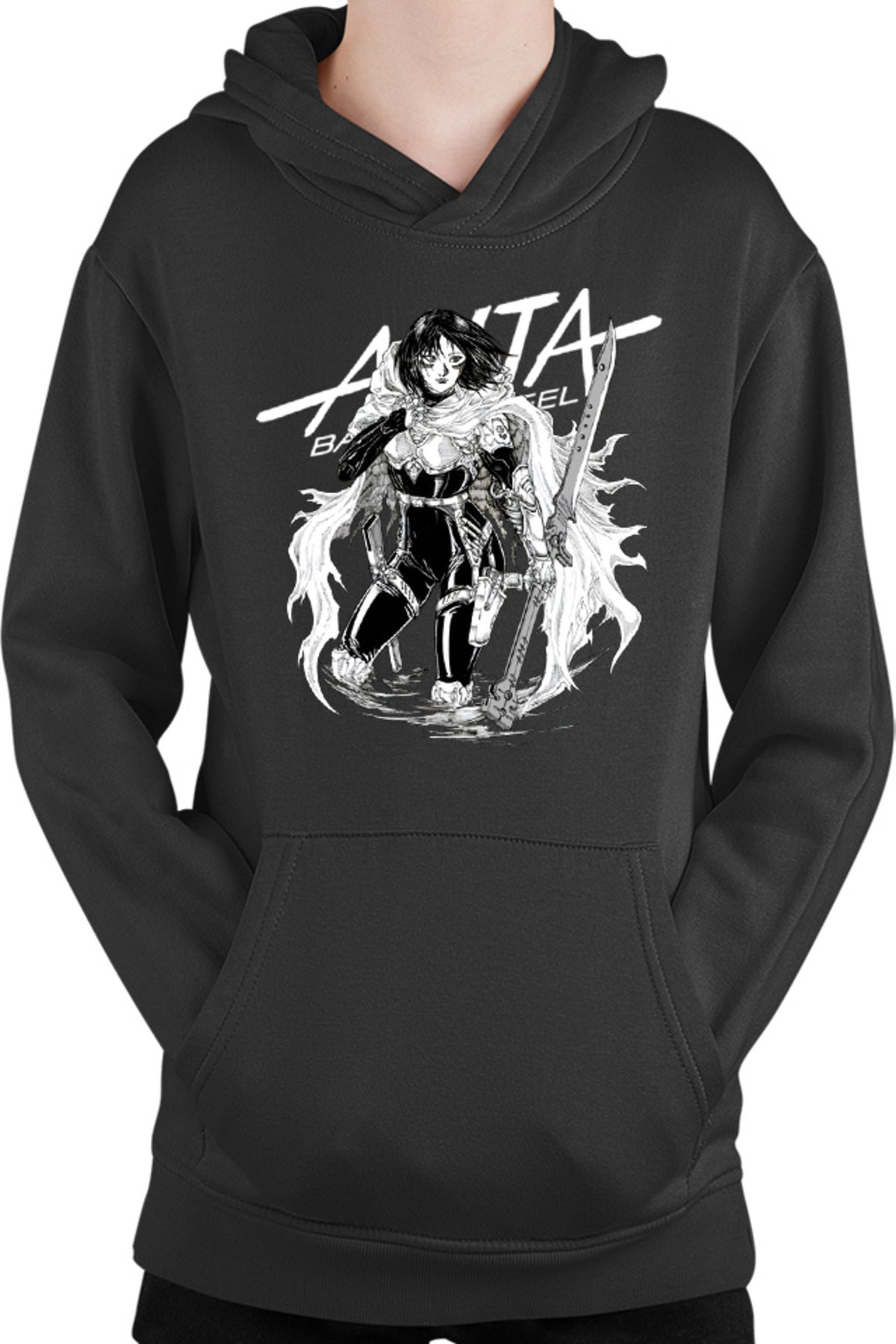 Hanorac copii Battle Angel Alita Gally Armor Fight Anime Kage