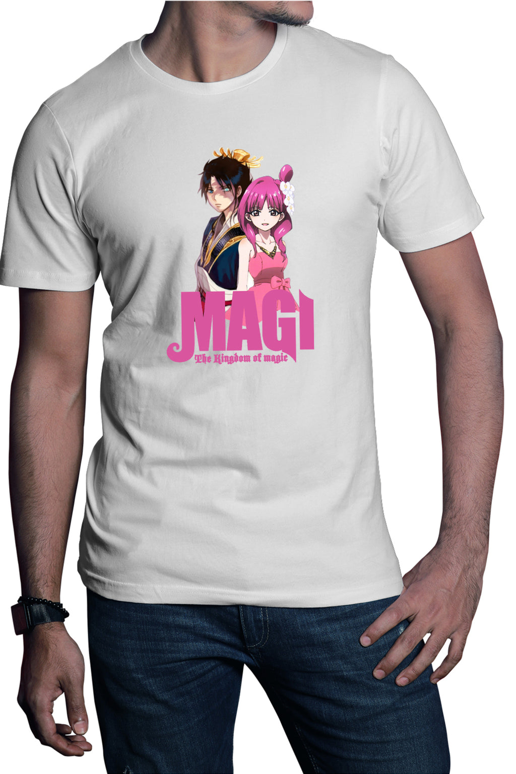 Tricou barbati Magi The Labyrinth of Magic Morgiana Hakuryuu Party