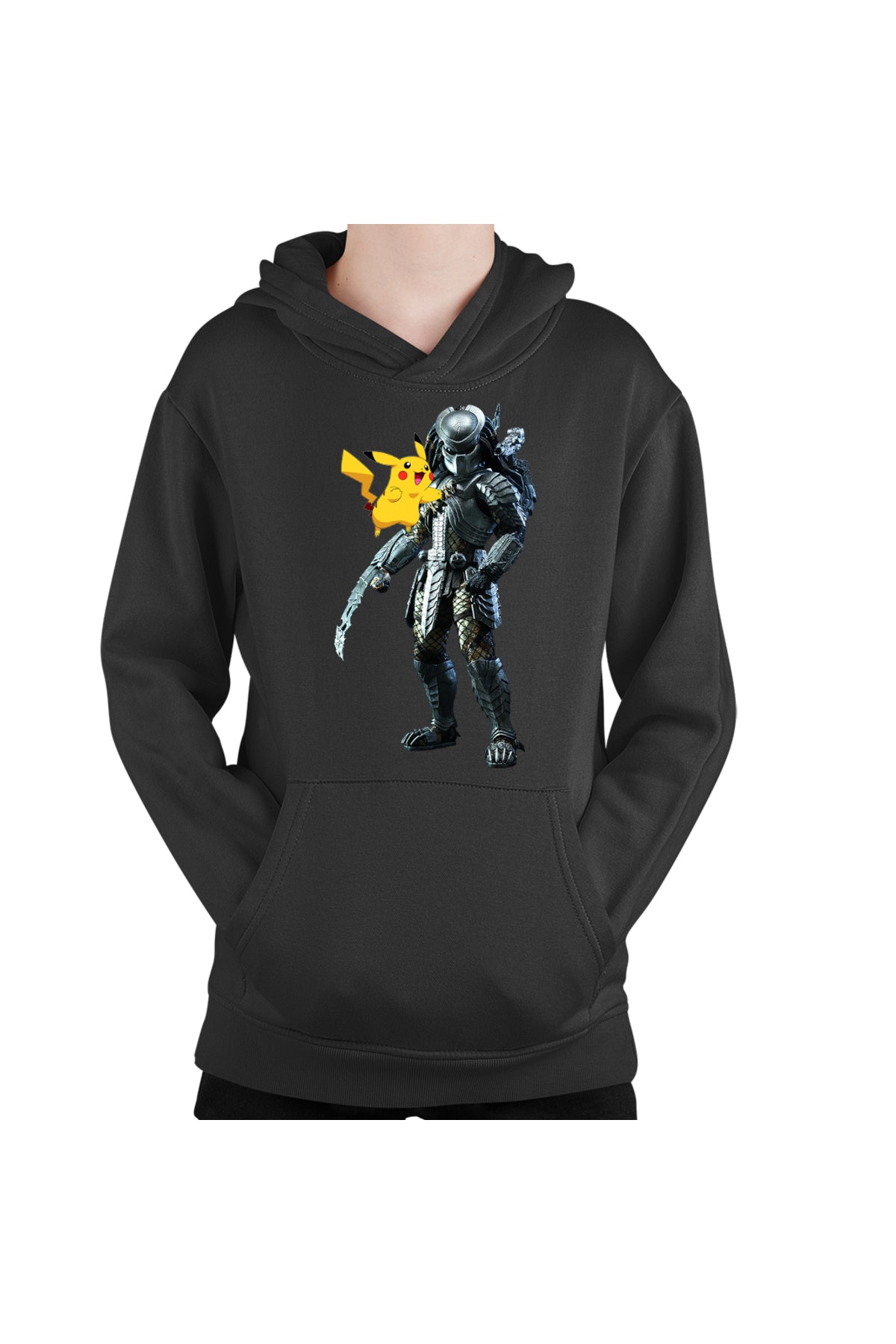 Hanorac copii Predator Vs Alien Pikachu Pokemon Mania