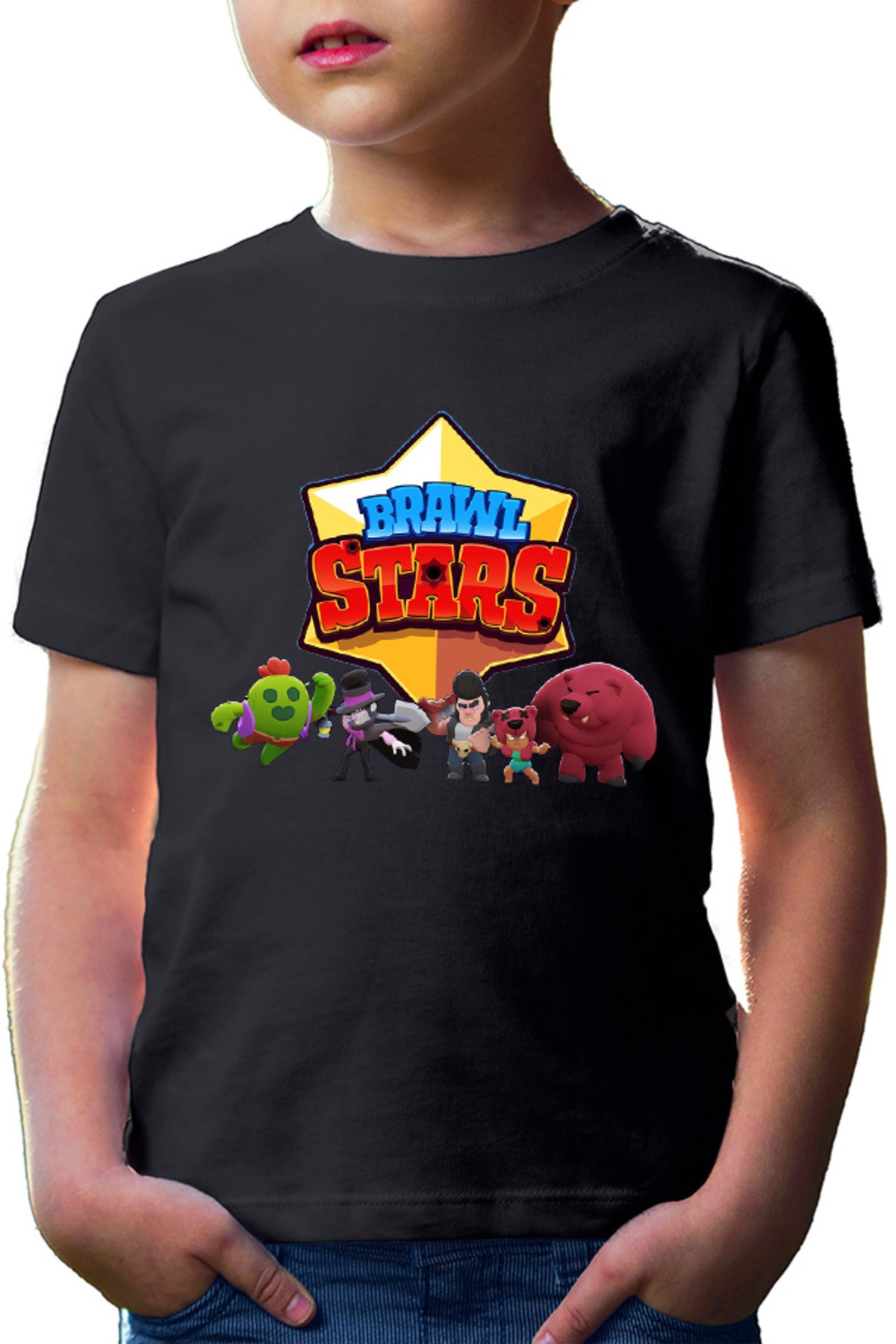 Tricou copii Brawl Stars Full Team Shooter Mobile Game Classes