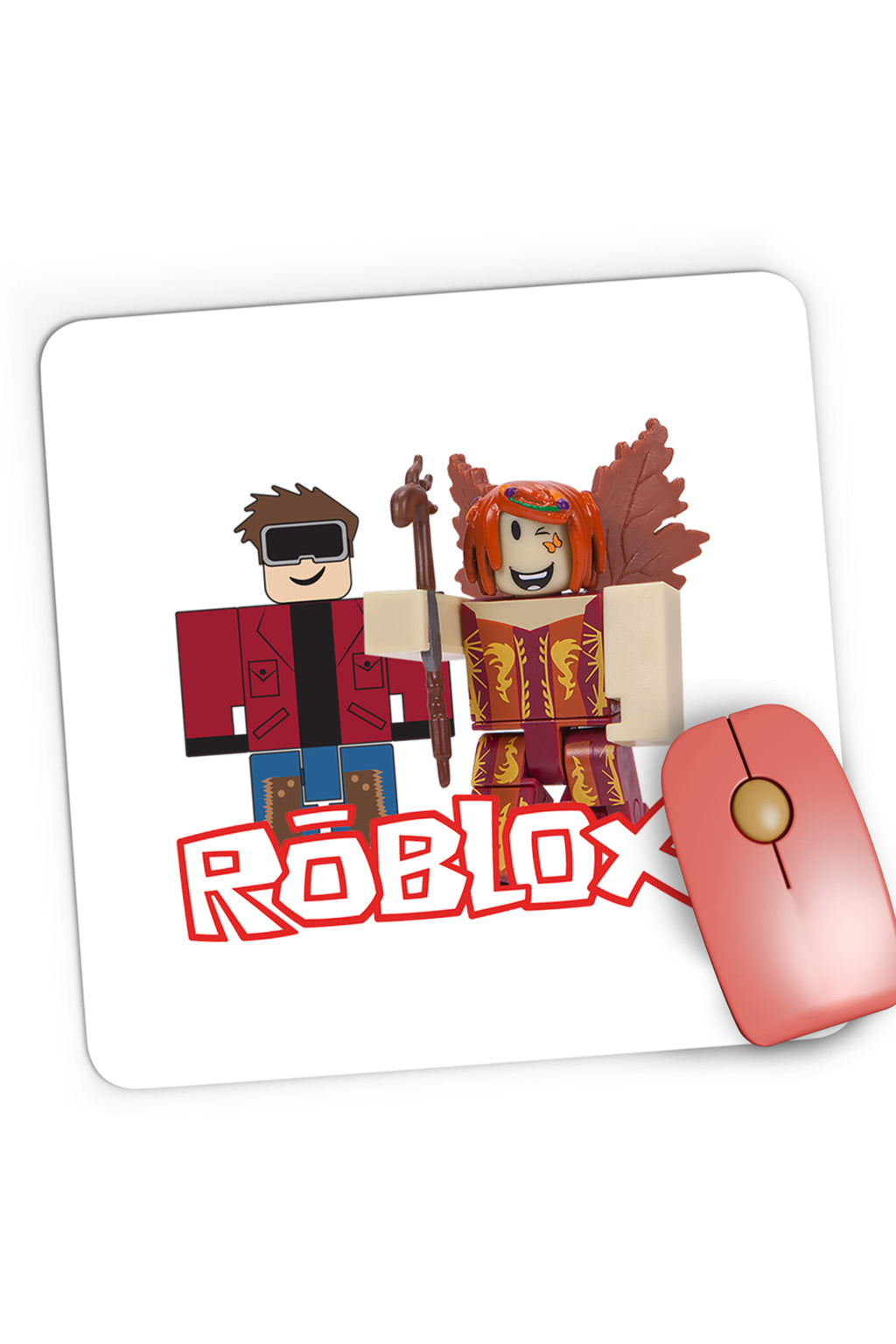 Mousepad Gaming Roblox Girl Online Game Web Game, 21x19 cm