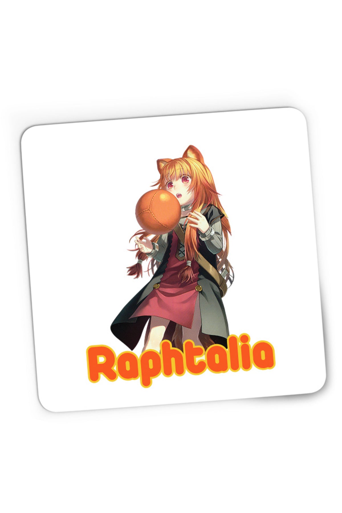 Mousepad Gaming Rising of the Shield Hero Raphtalia Furry Ball Dream Playful, 21x19 cm
