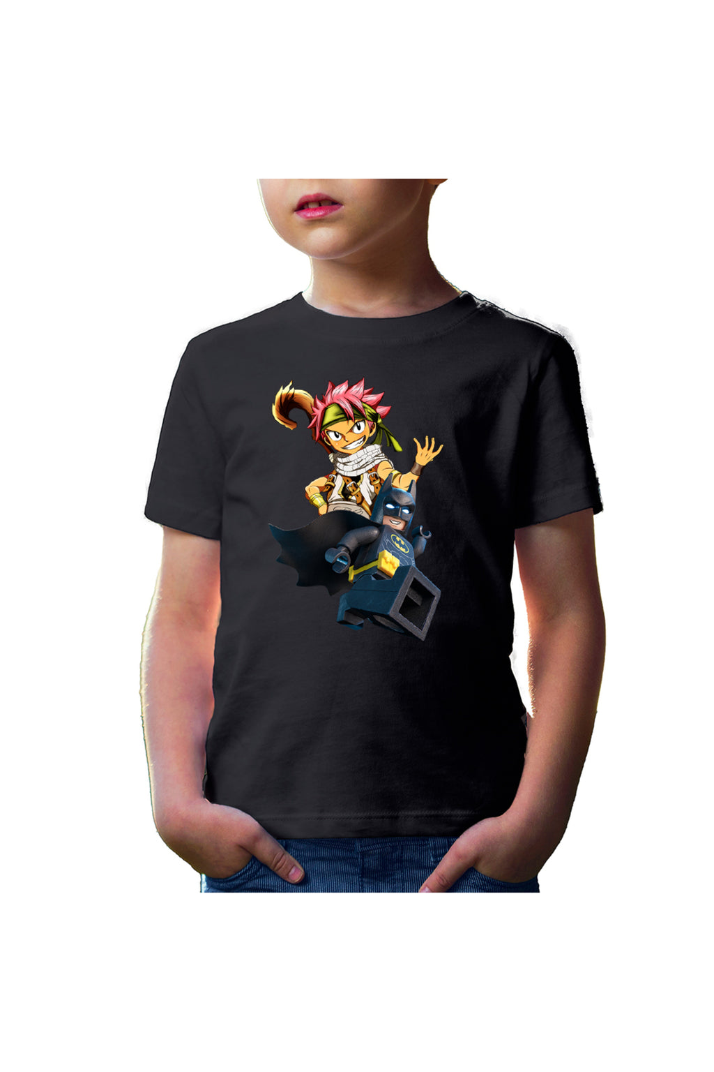 Tricou copii Fairy Tail Batman Anime Manga