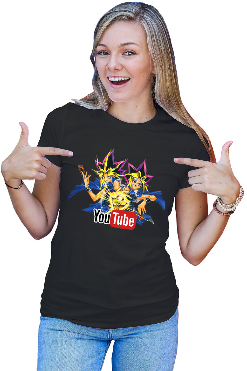 Tricou dama Yu Gi Oh Yugi Mutou Youtube Academy Converte
