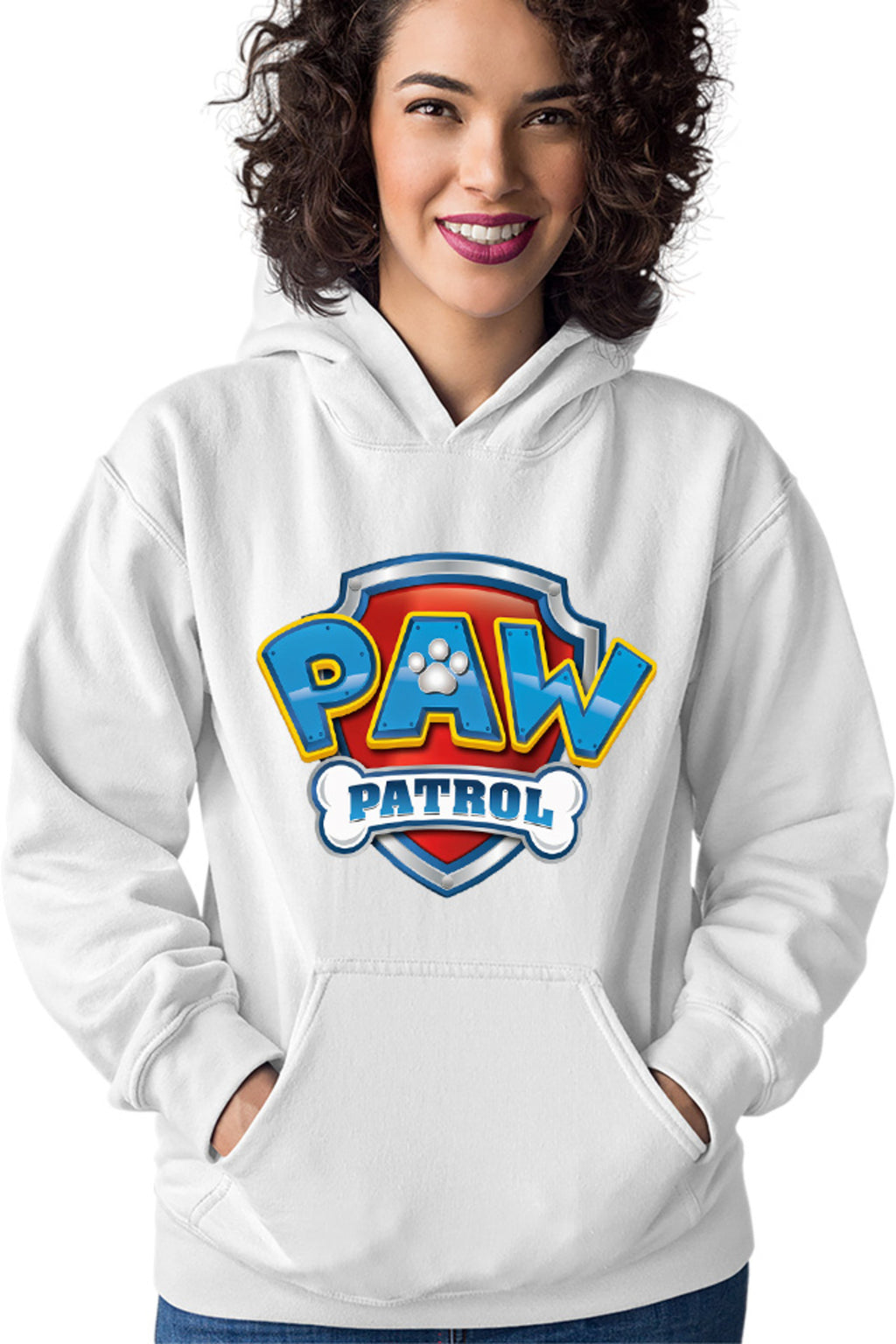Hanorac dama Paw Patrol Logo Disney Dogs Protect Humans