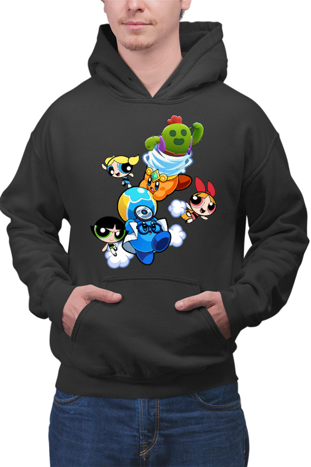 Hanorac barbati Brawl Stars Happy Tank Powerpuff Girls Pokemon Weather