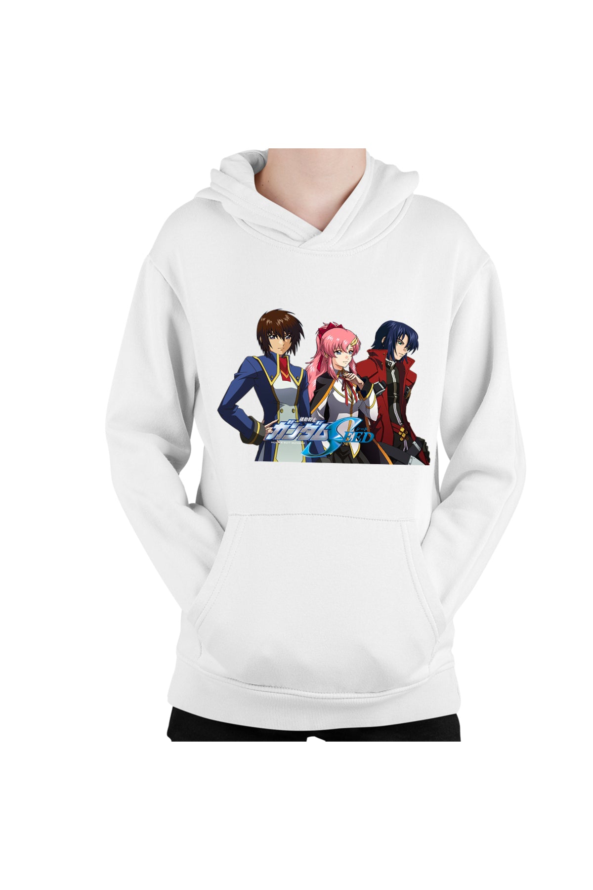 Hanorac copii dam Seed Trio Anime Kage