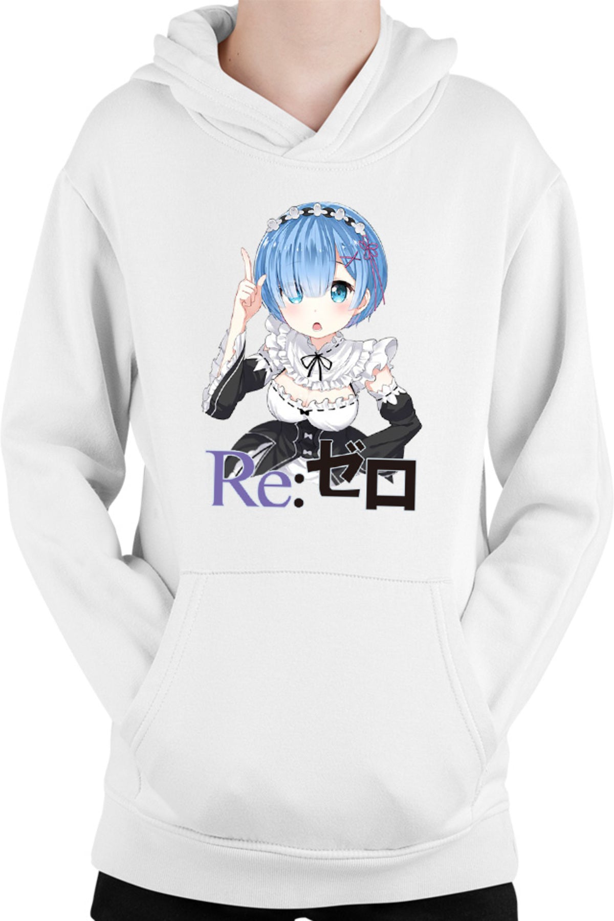 Hanorac copii Re Zero REM Doki Doki Best Waifu Demon
