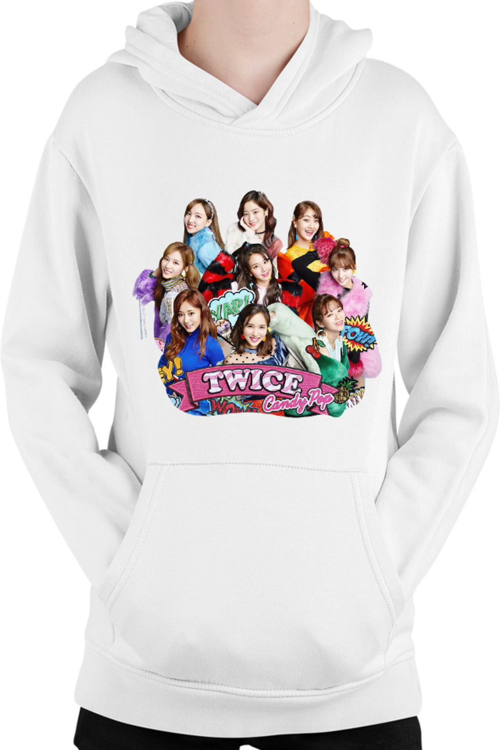 Hanorac copii Twice K-Pop Idol Group Popular Music Korea