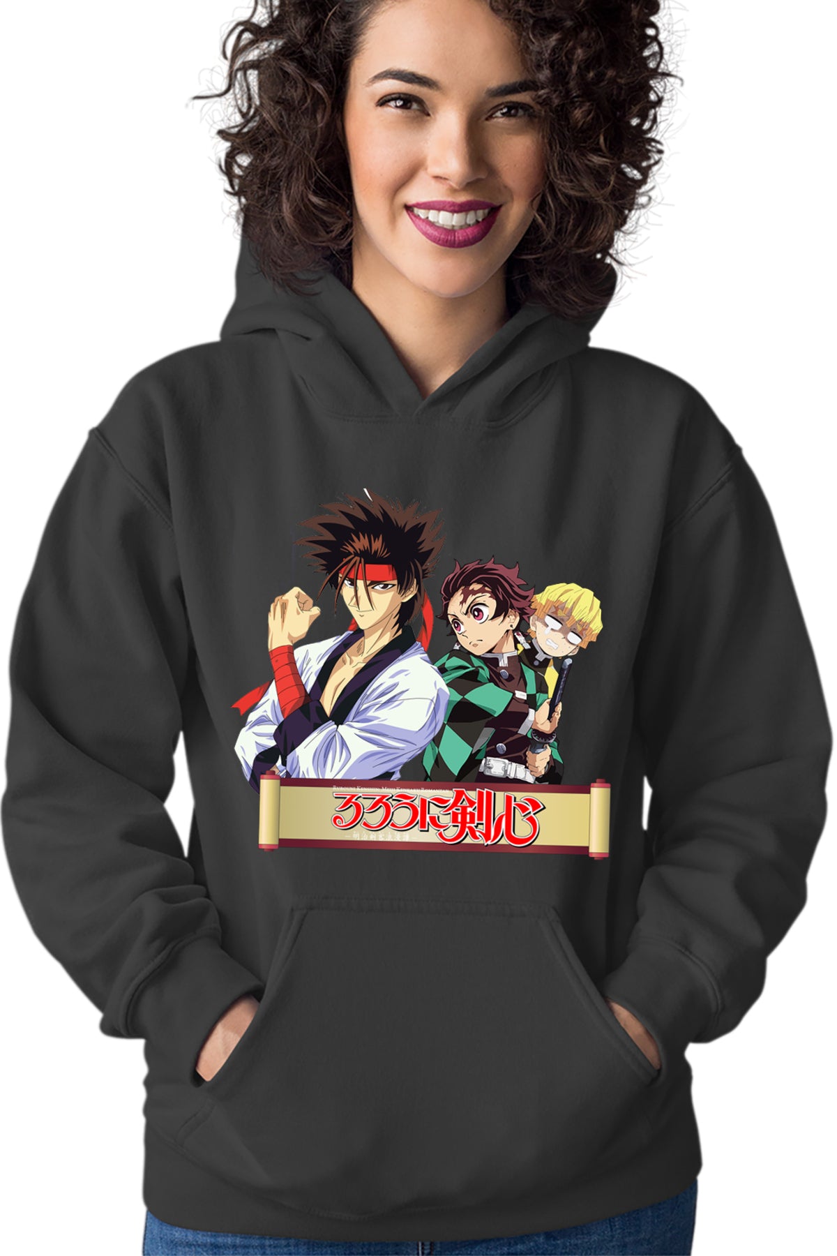 Hanorac dama Rurouni Kenshin Sanosuke Tanjiro Zenitsu Scared