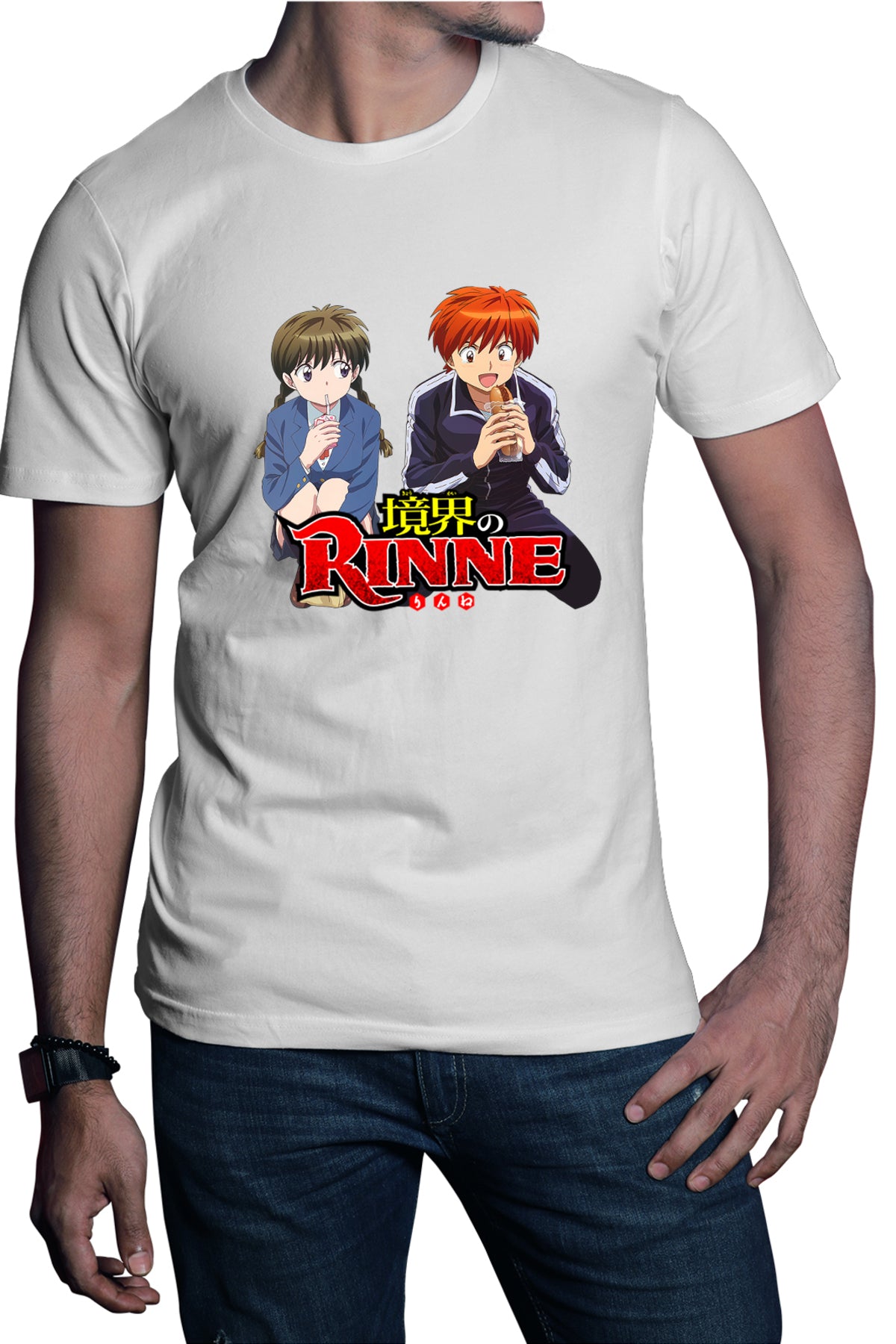 Tricou barbati Rin-ne Rinne Sakura Eat Logo