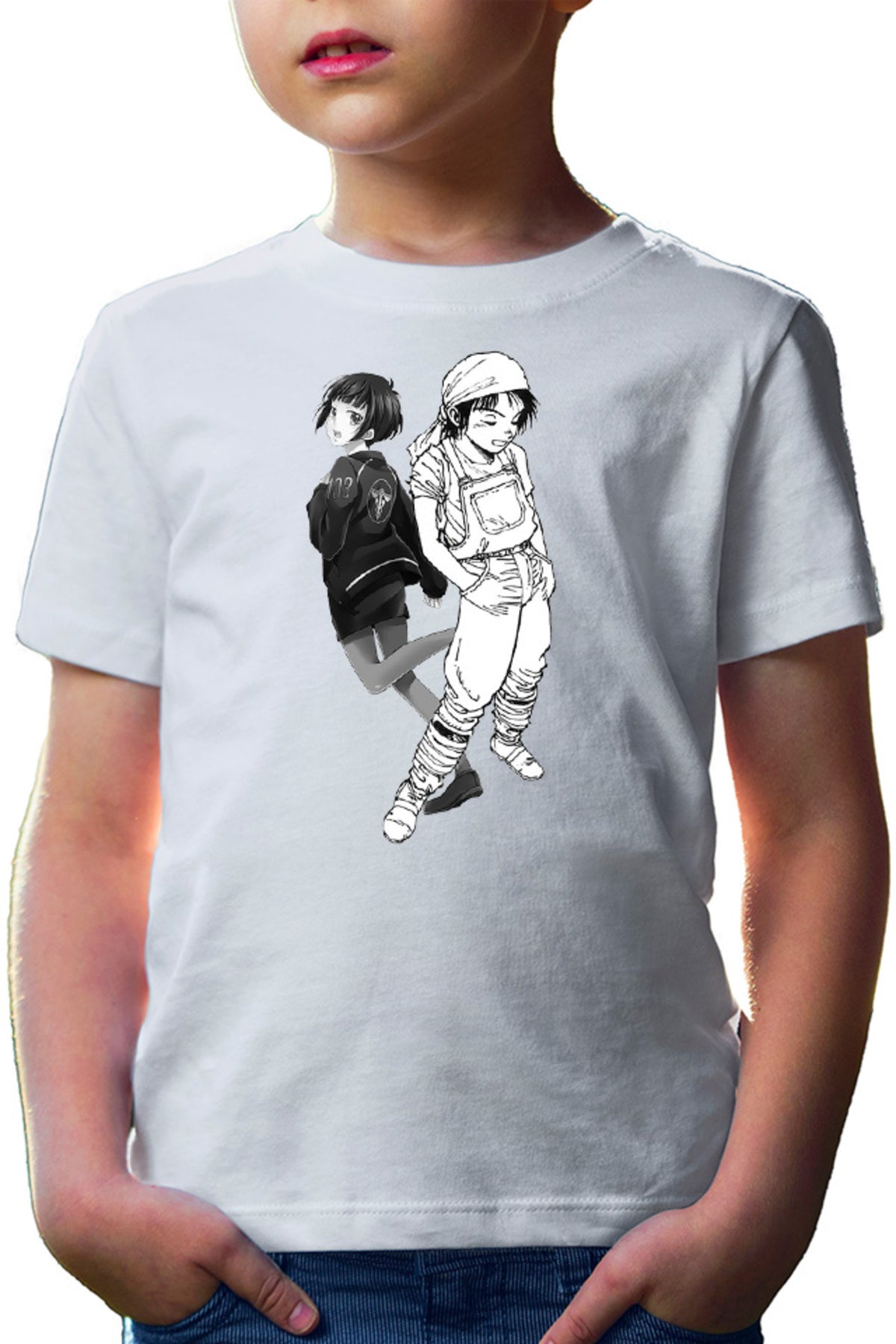 Tricou copii Battle Angel Alita Yugo Akane Psycho Pass Police